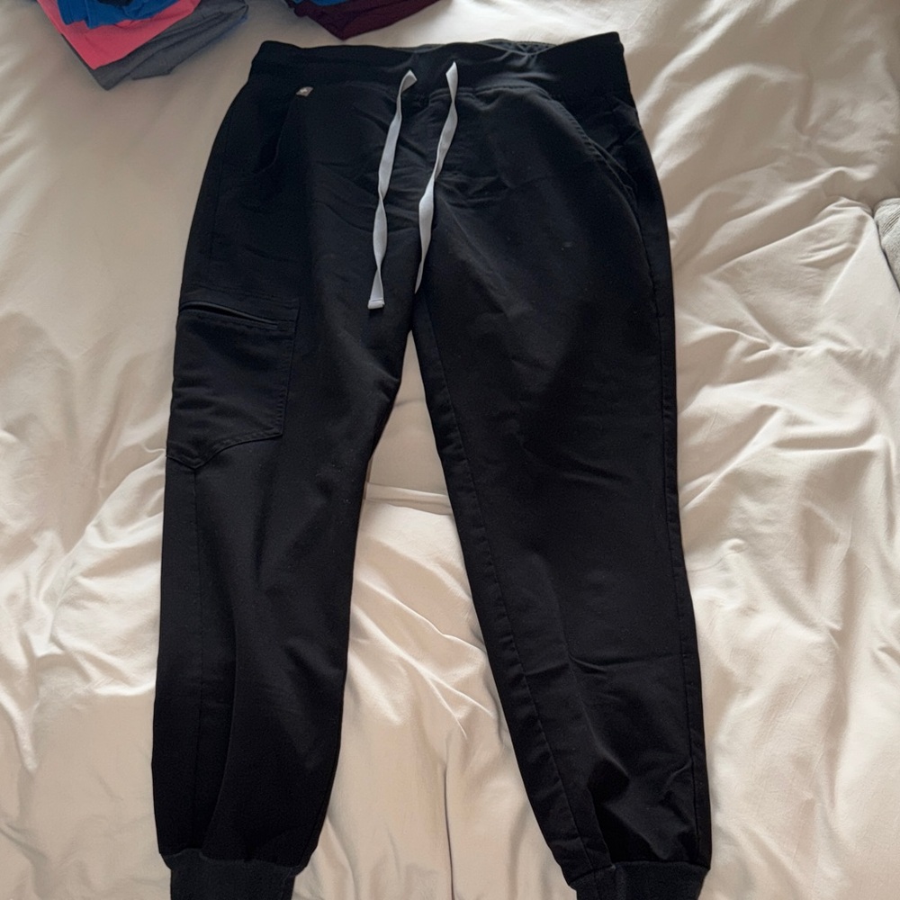 Figs black joggers